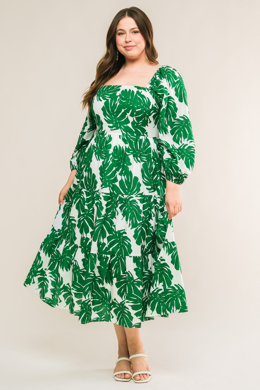 ALL THE DRAMA WOVEN MIDI DRESS Flying Tomato