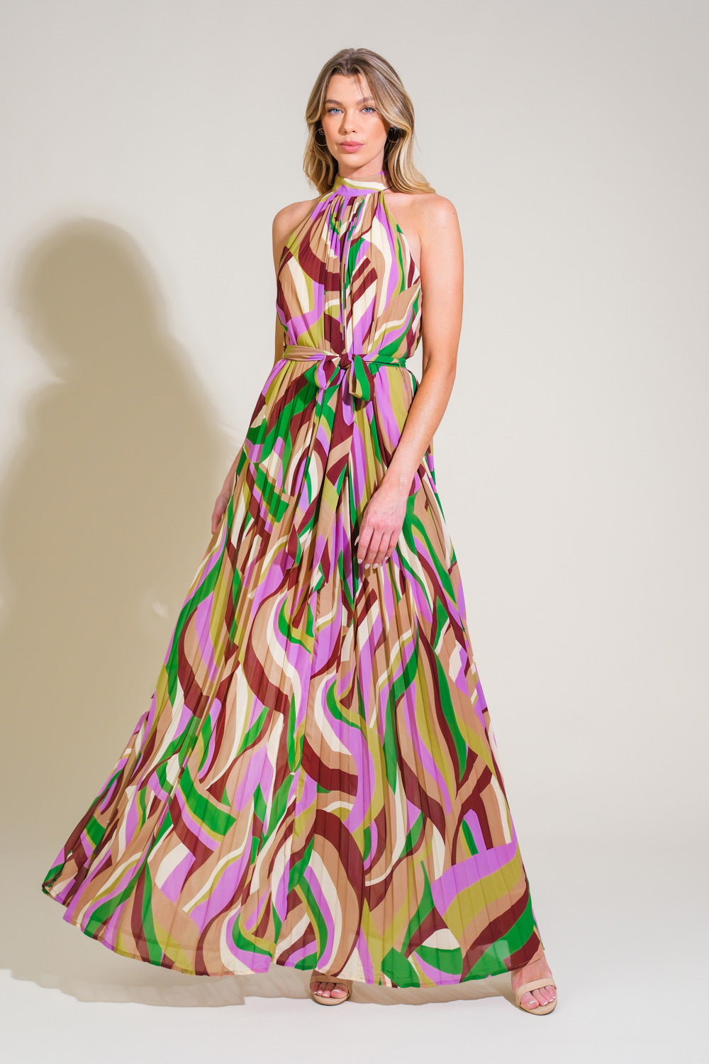AS TIME GOES BY WOVEN MAXI DRESS Flying Tomato