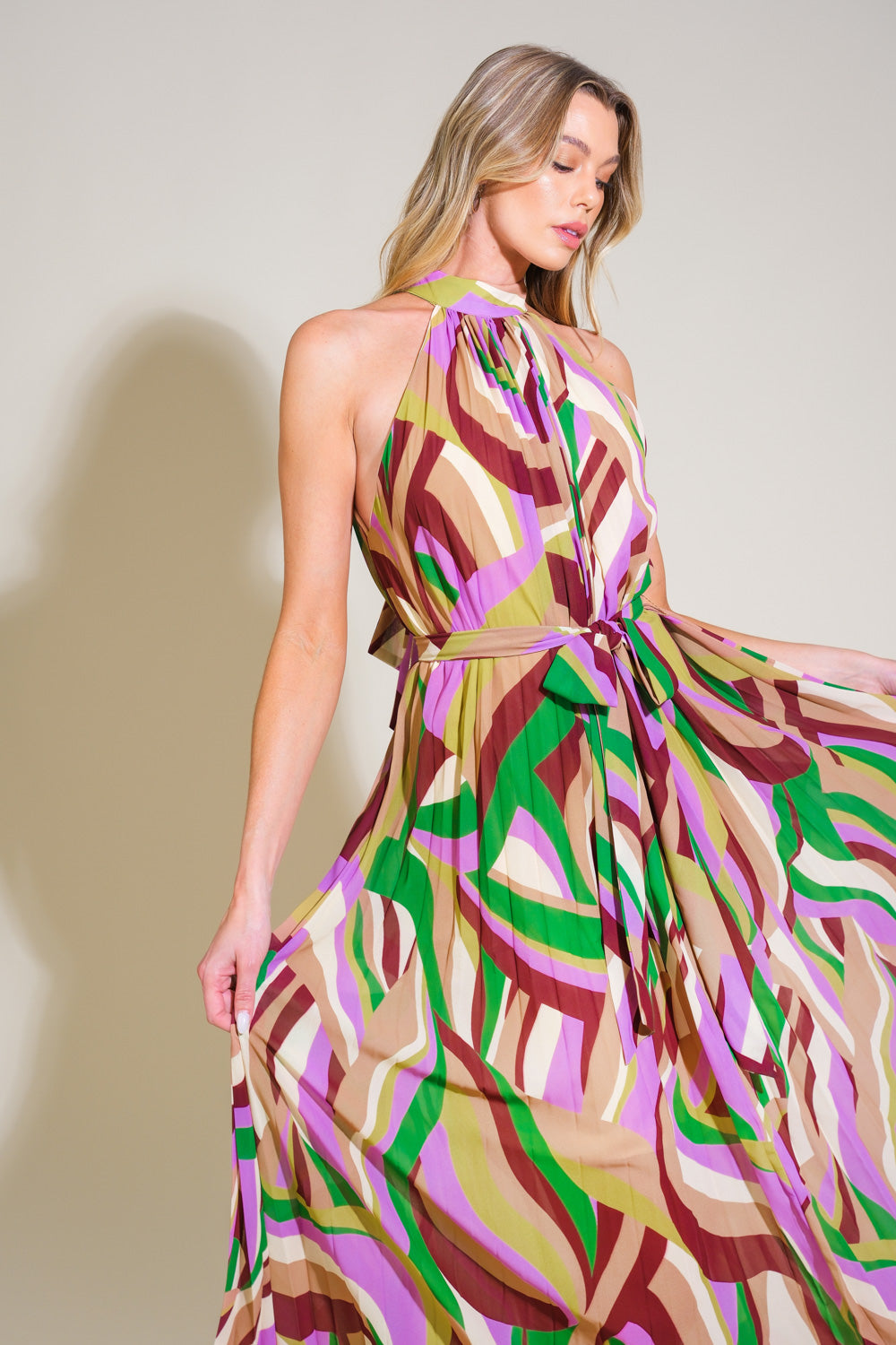 AS TIME GOES BY WOVEN MAXI DRESS Flying Tomato