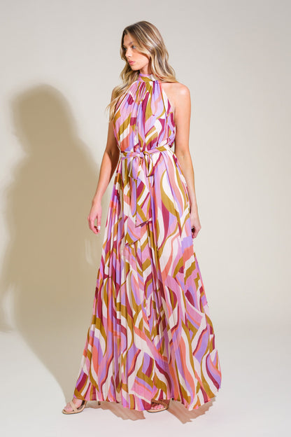 AS TIME GOES BY WOVEN MAXI DRESS