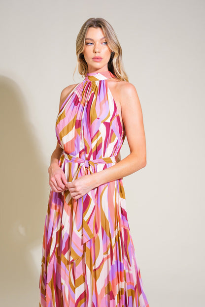 AS TIME GOES BY WOVEN MAXI DRESS