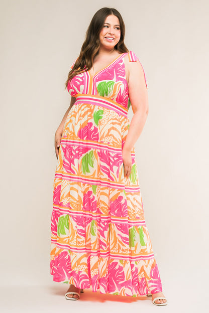 TAKE THE TRAILS WOVEN MAXI DRESS