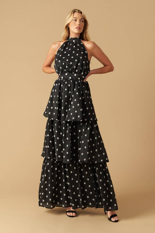 ALONG THE SHORELINE WOVEN MAXI DRESS Flying Tomato