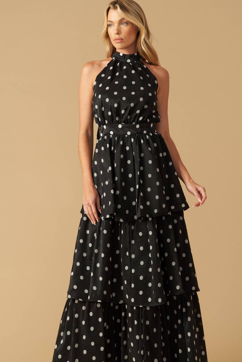 ALONG THE SHORELINE WOVEN MAXI DRESS Flying Tomato