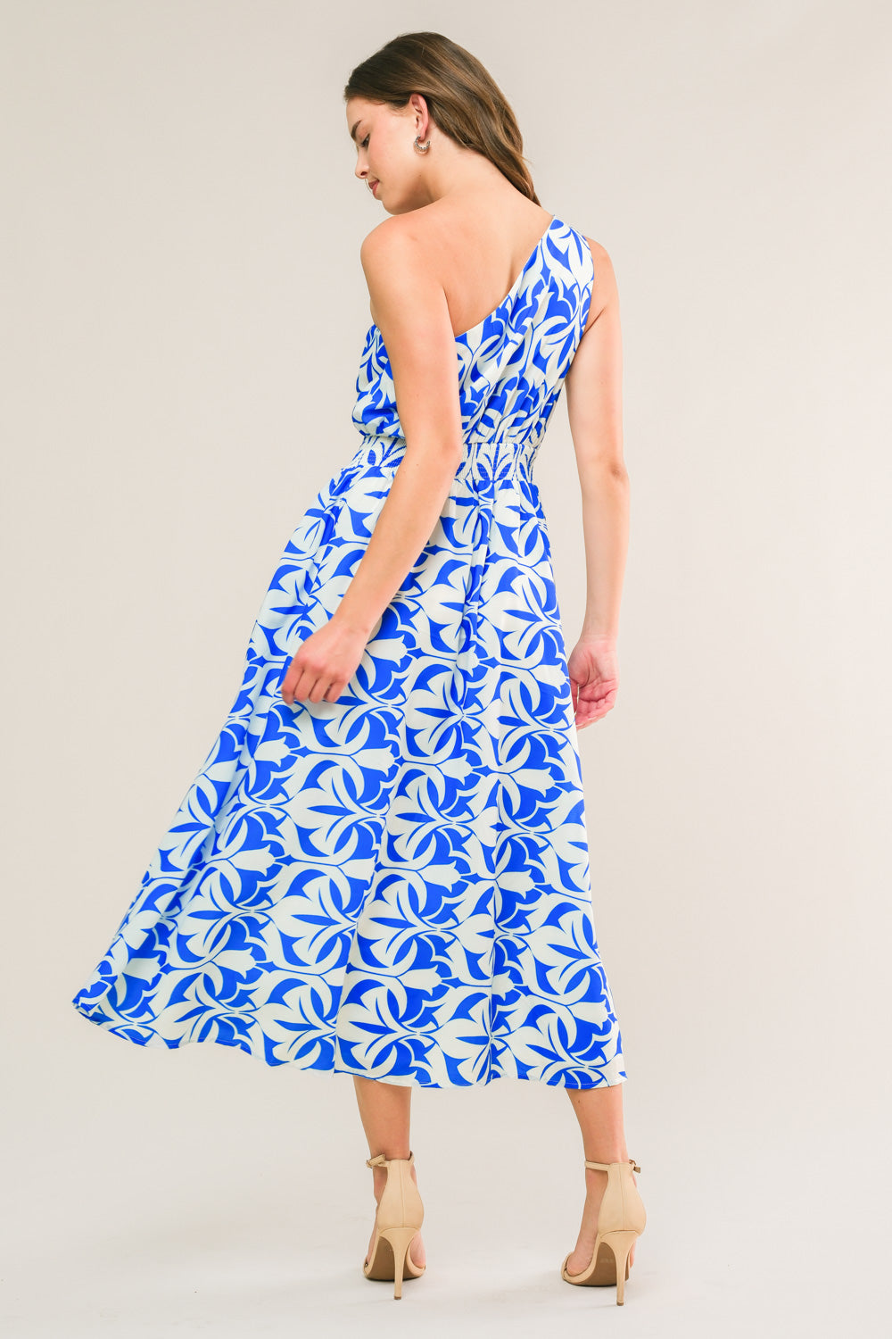 FEEL THE BEAT WOVEN MIDI DRESS Flying Tomato