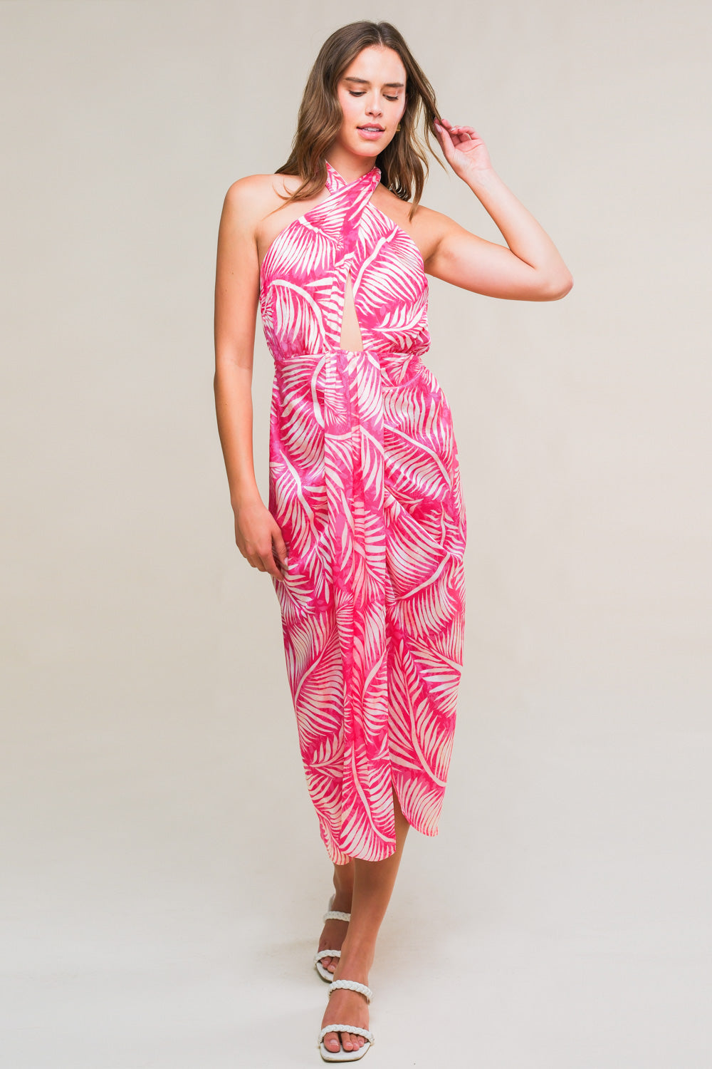 BREEZY WALKS MIDI DRESS Flying Tomato