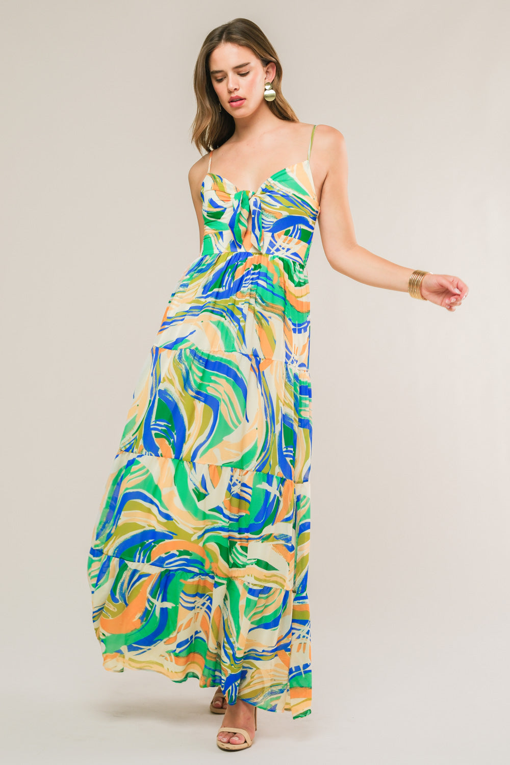 FLORIDA DREAMS WOVEN MAXI DRESS