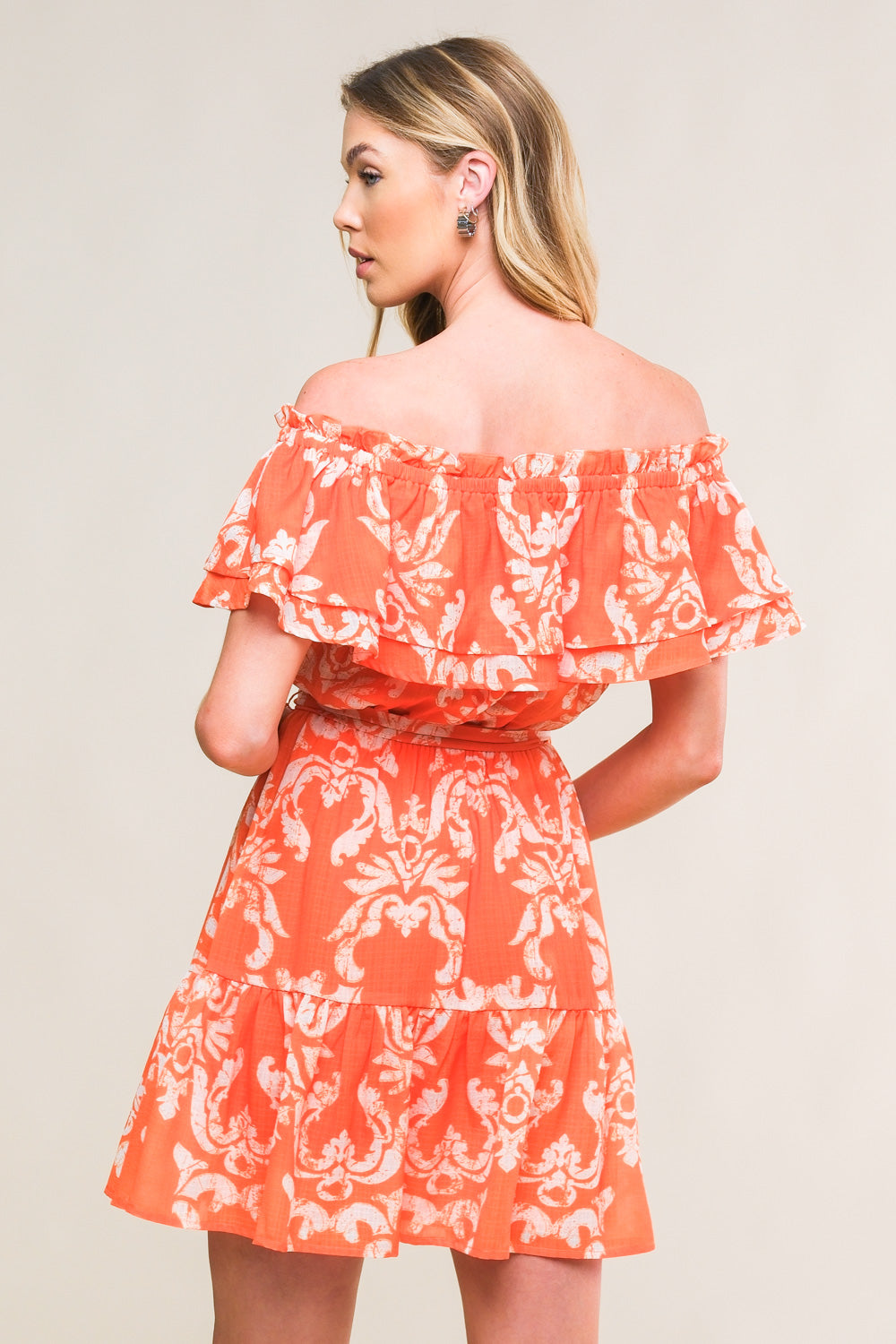 CAPTIVATING ALWAYS WOVEN MINI DRESS Flying Tomato