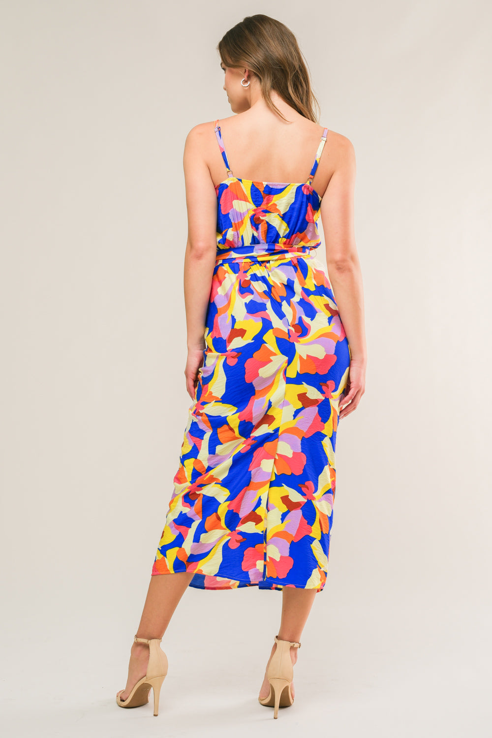 WHAT DREAMS ARE MADE WOVEN MIDI DRESS Flying Tomato