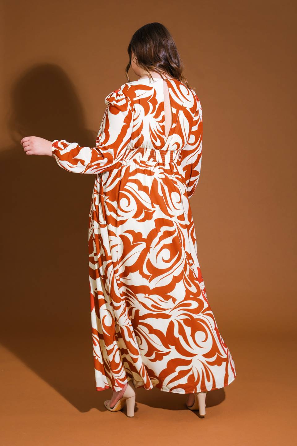 LOVE IN YOUR EYES WOVEN MAXI DRESS Flying Tomato