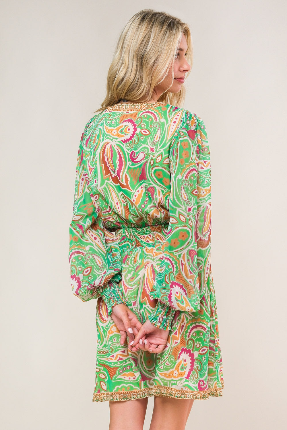 TIME SPENT TOGETHER WOVEN MINI DRESS Flying Tomato