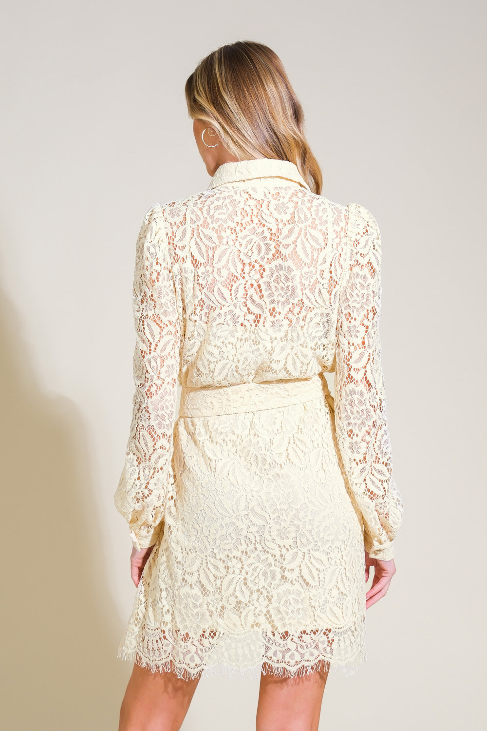 ADORE YOU LACE MINI DRESS