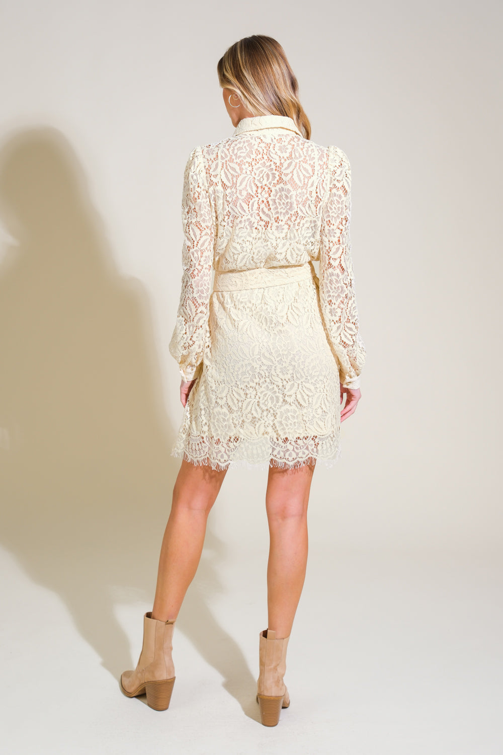 ADORE YOU LACE MINI DRESS Flying Tomato