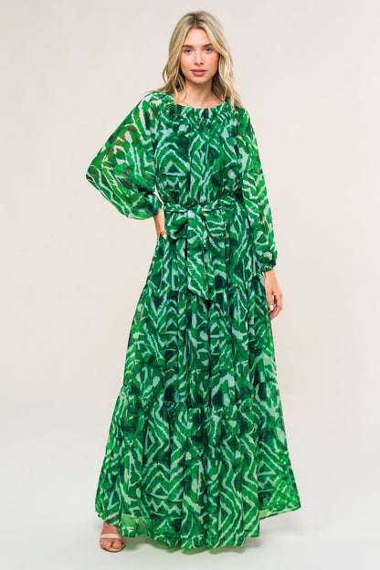 LOOK UP TO YOU WOVEN MAXI DRESS