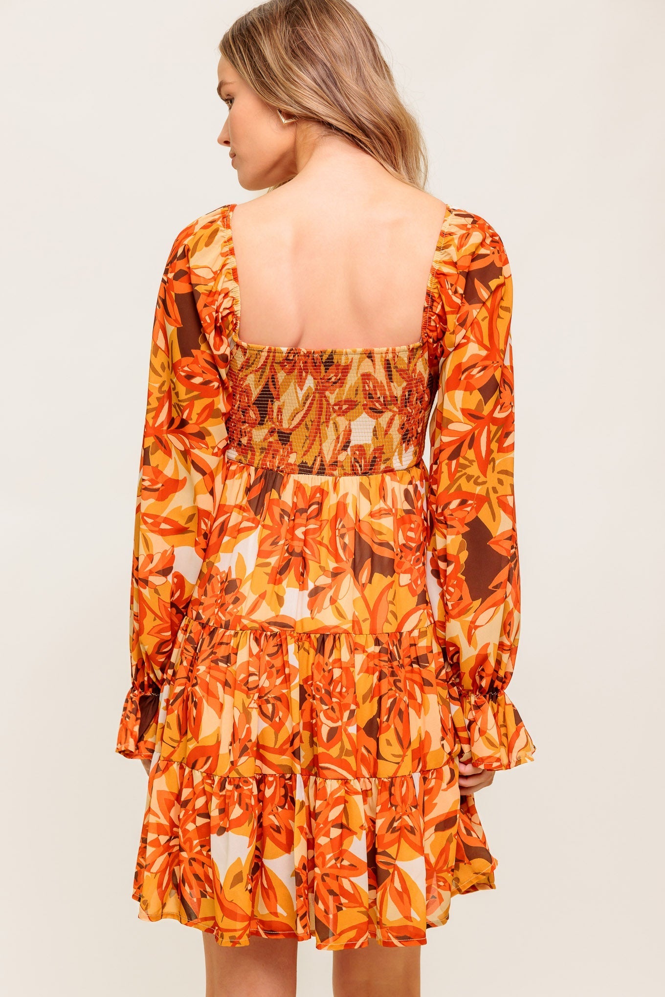 STYLISH CERTAINTY WOVEN MINI DRESS Flying Tomato