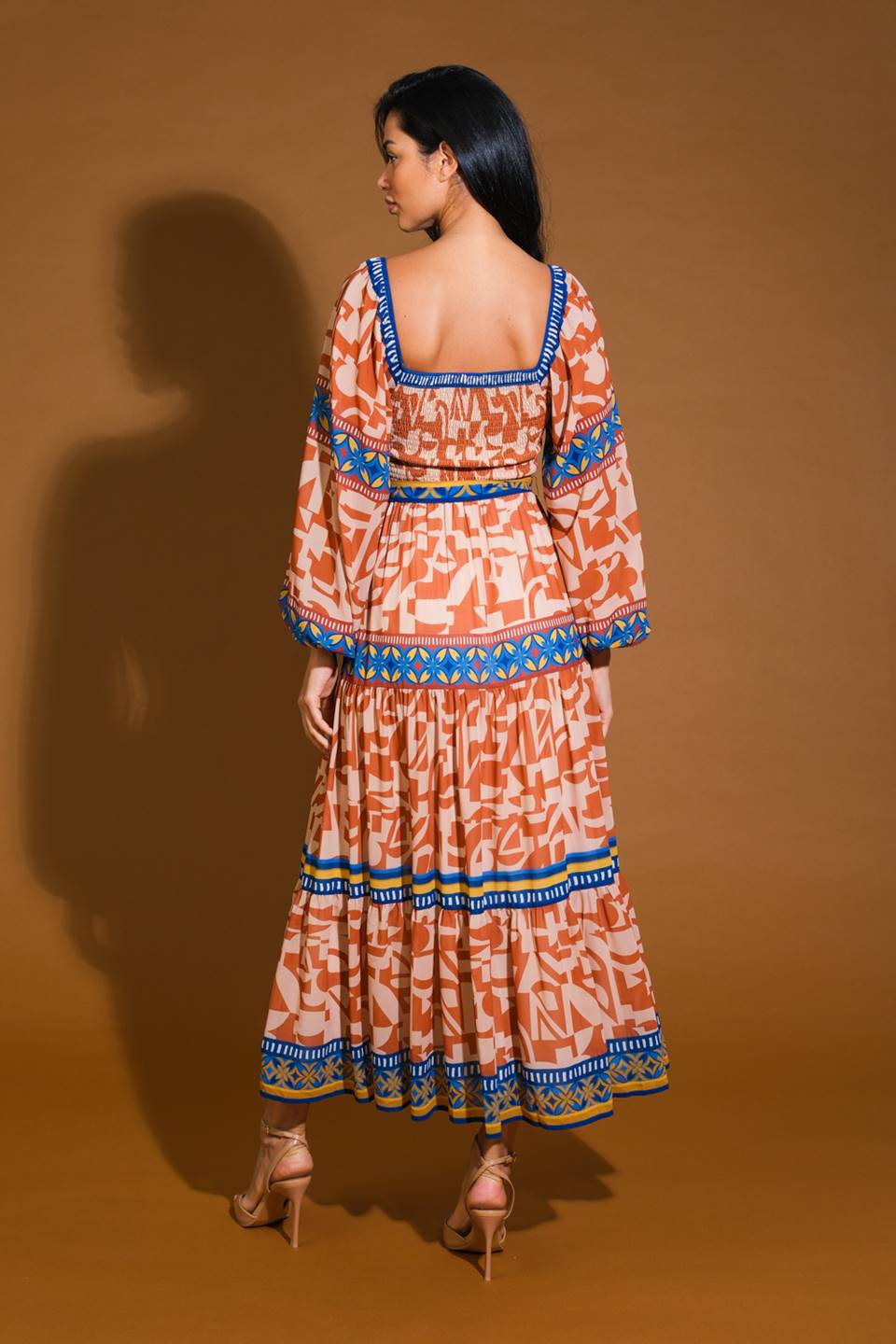 BITTER SWEET WOVEN MIDI DRESS Flying Tomato