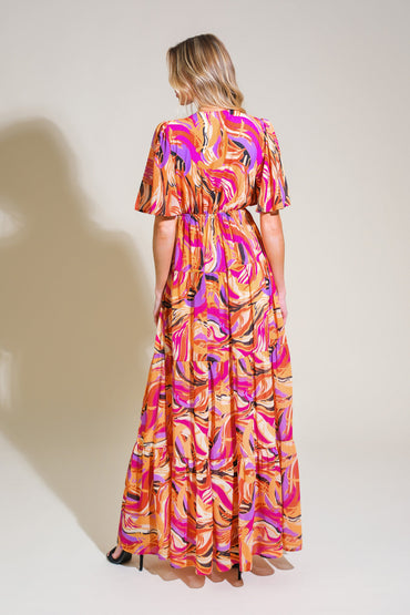 REFRESHING VIBE WOVEN MAXI DRESS