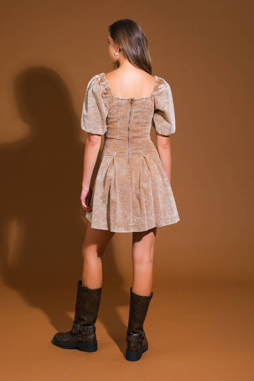 URBAN SOPHISTICATION TWILL MINI DRESS Flying Tomato