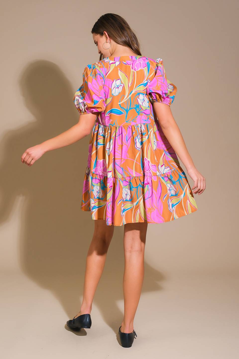 MOMENTOUS CUTENESS WOVEN MINI DRESS Flying Tomato