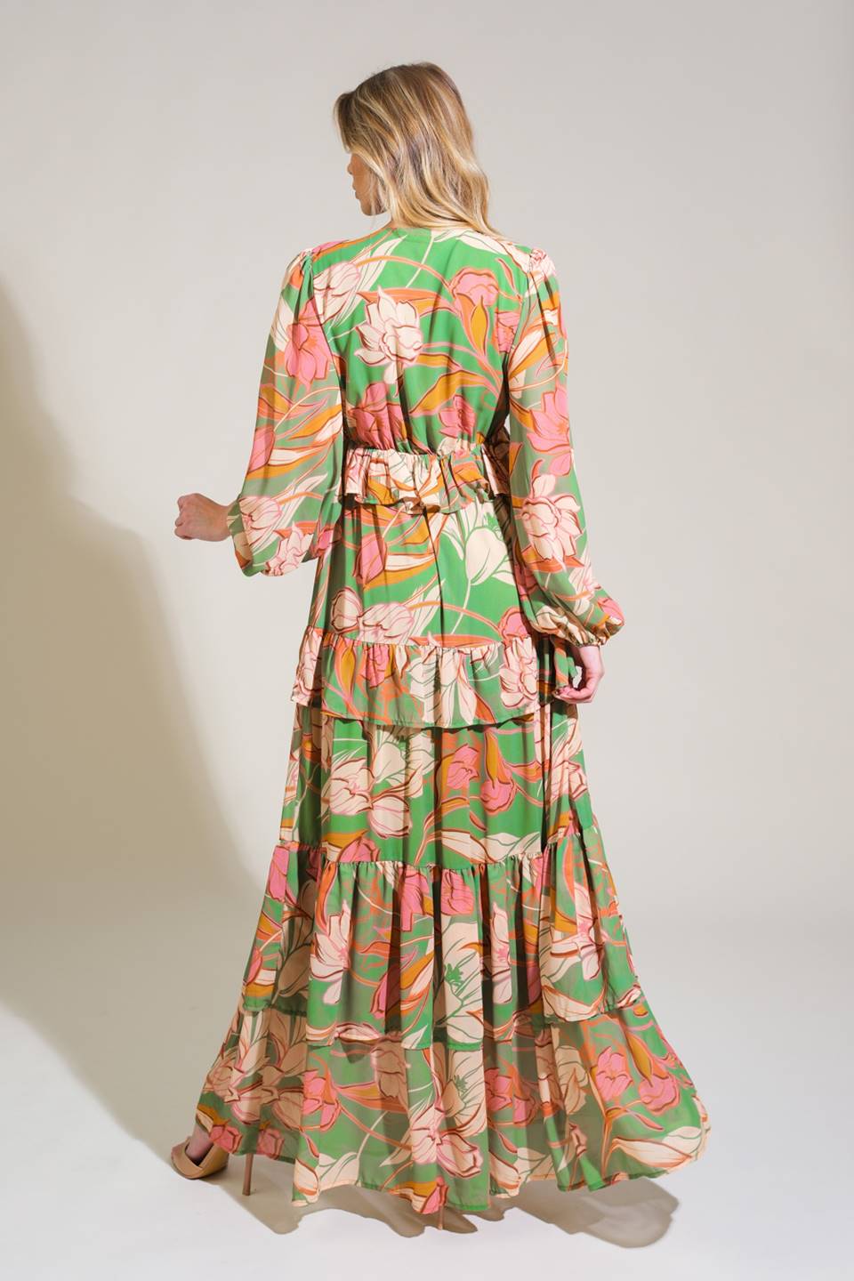 GRACE IN EVERY STEP WOVEN MAXI DRESS Flying Tomato