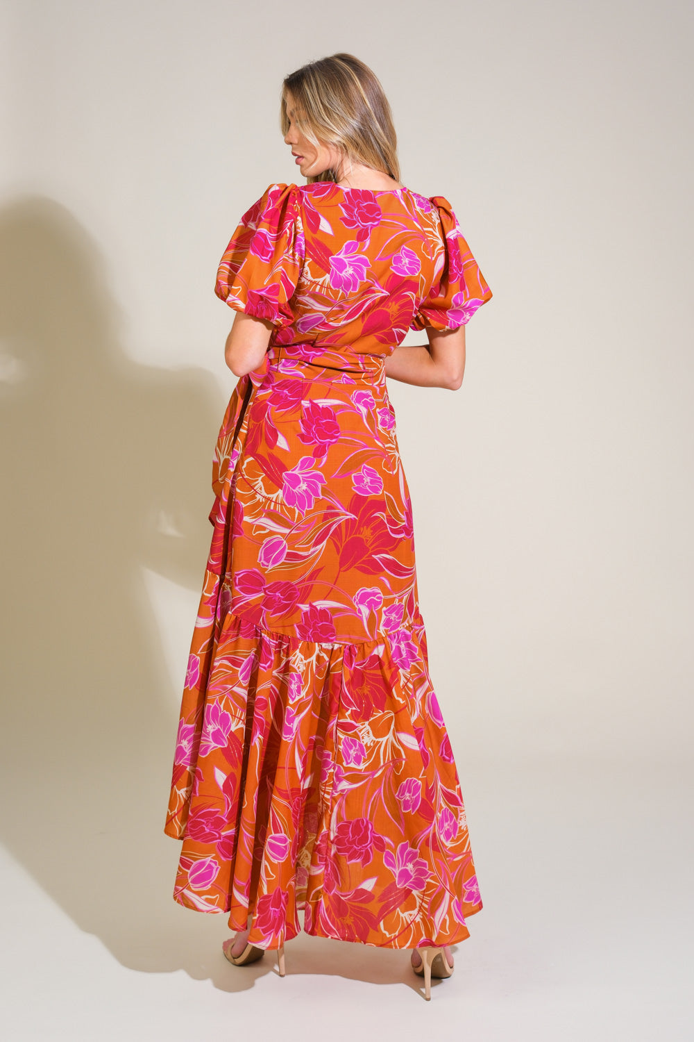 LOVE IN BLOOM WOVEN MAXI DRESS Flying Tomato