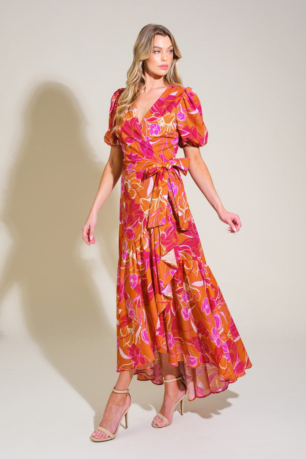 LOVE IN BLOOM WOVEN MAXI DRESS Flying Tomato
