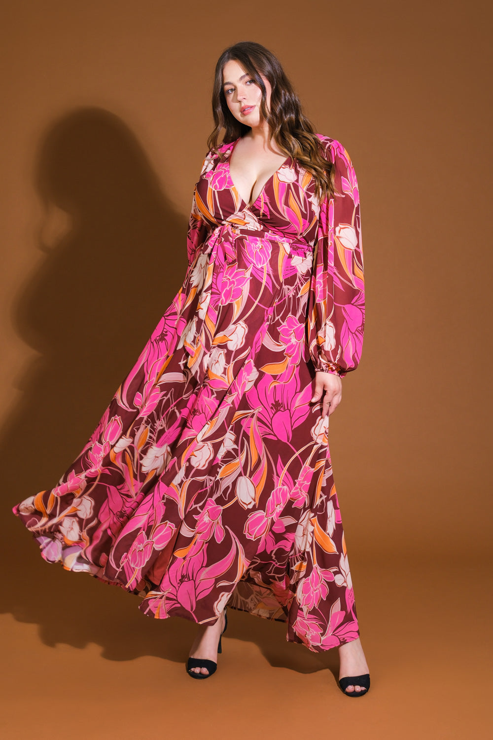 LUSH HAVEN WOVEN MAXI DRESS Flying Tomato