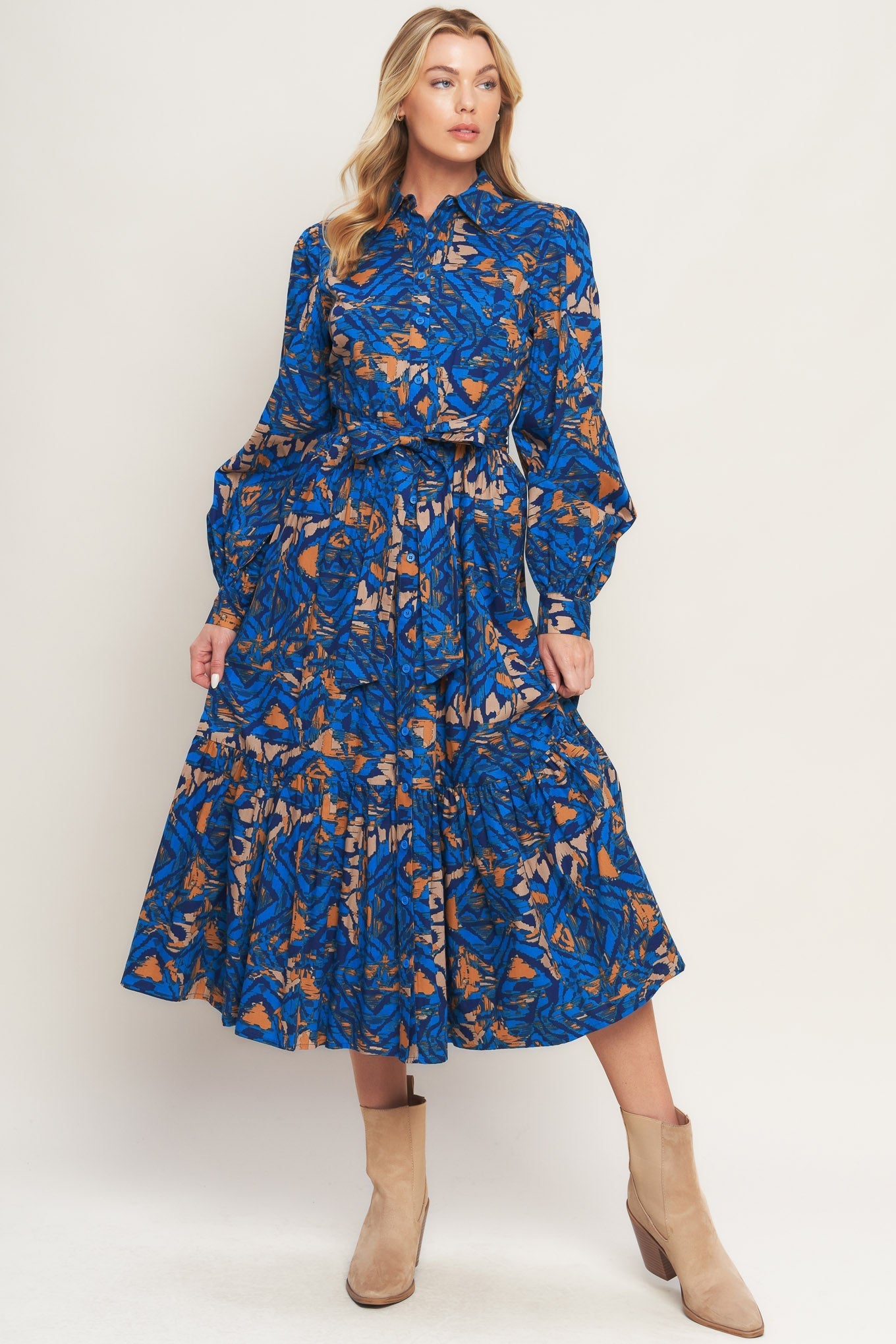 NORTH HILLS WOVEN SHIRT DRESS Flying Tomato