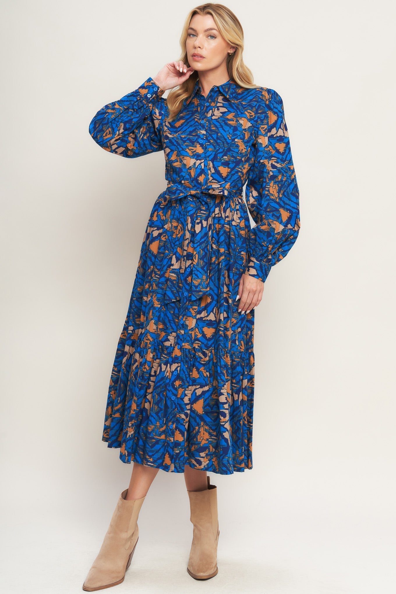 NORTH HILLS WOVEN SHIRT DRESS Flying Tomato