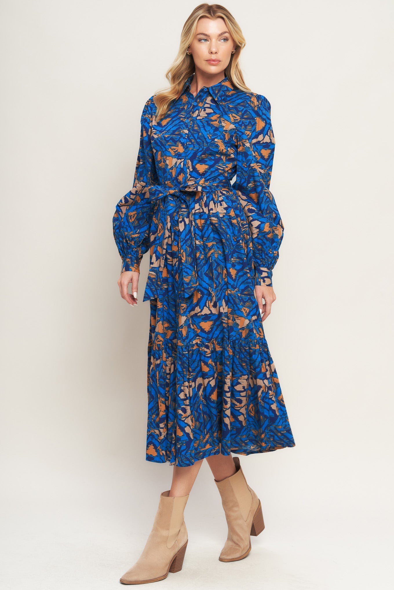 NORTH HILLS WOVEN SHIRT DRESS Flying Tomato