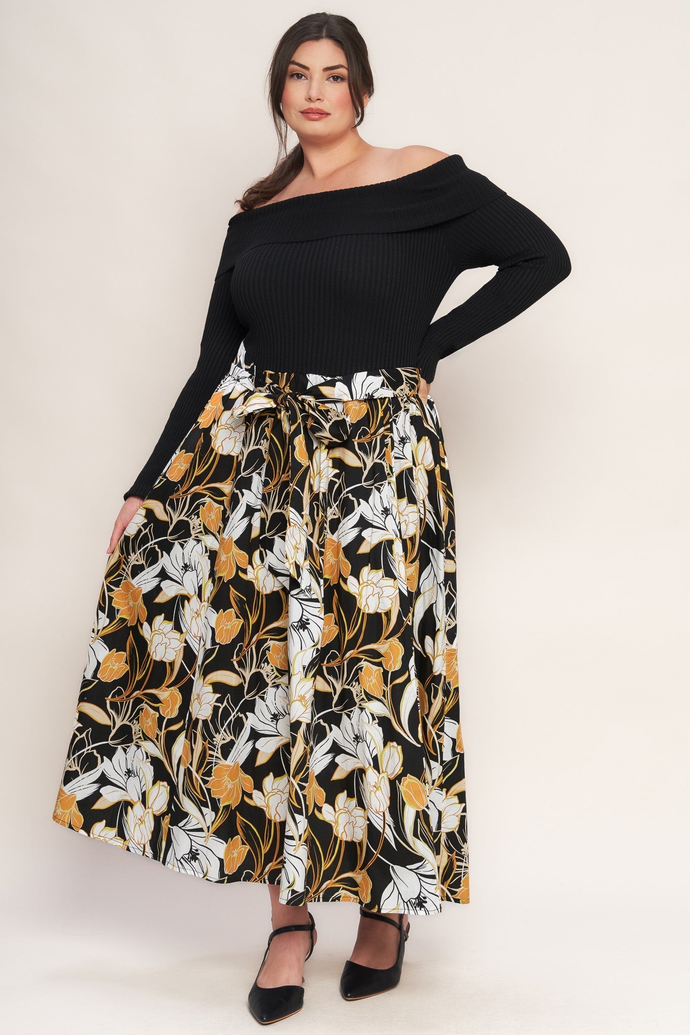 TWIST ON TIMELESS WOVEN MIDI DRESS Flying Tomato