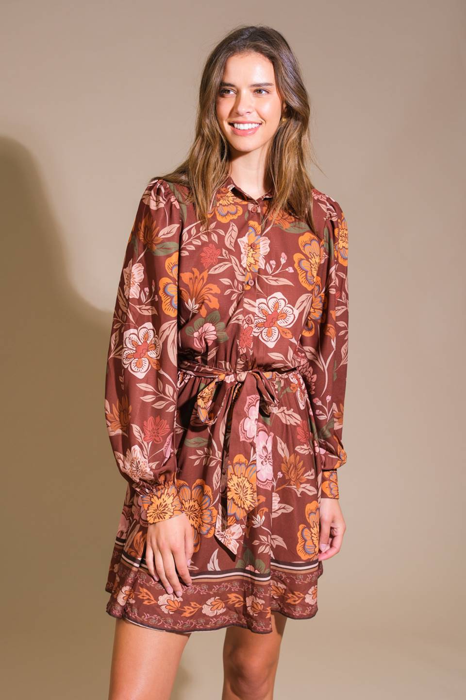 DESERT DAWN WOVEN MINI DRESS Flying Tomato