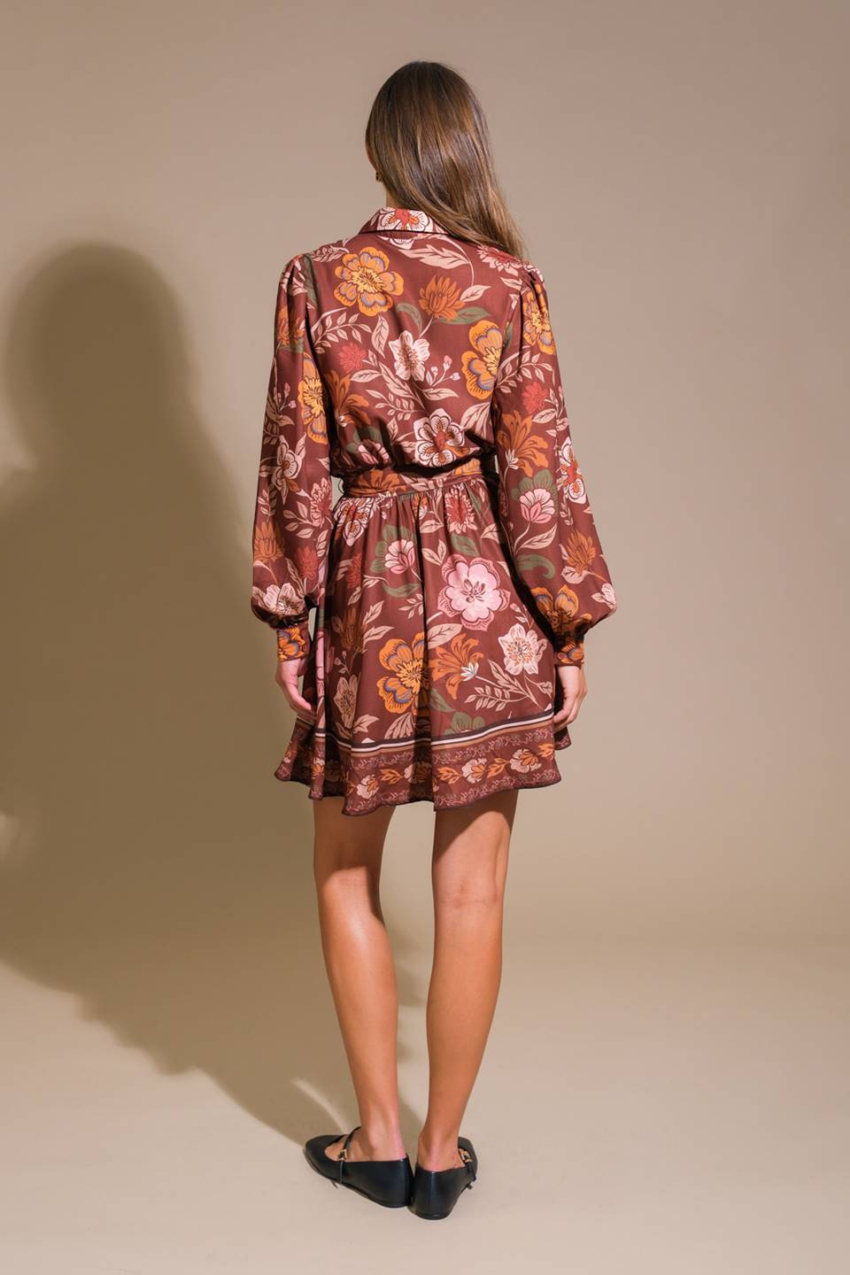 DESERT DAWN WOVEN MINI DRESS Flying Tomato