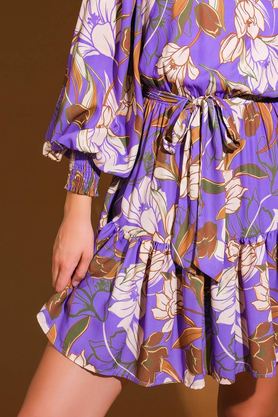 URBAN OASIS WOVEN MINI DRESS Flying Tomato