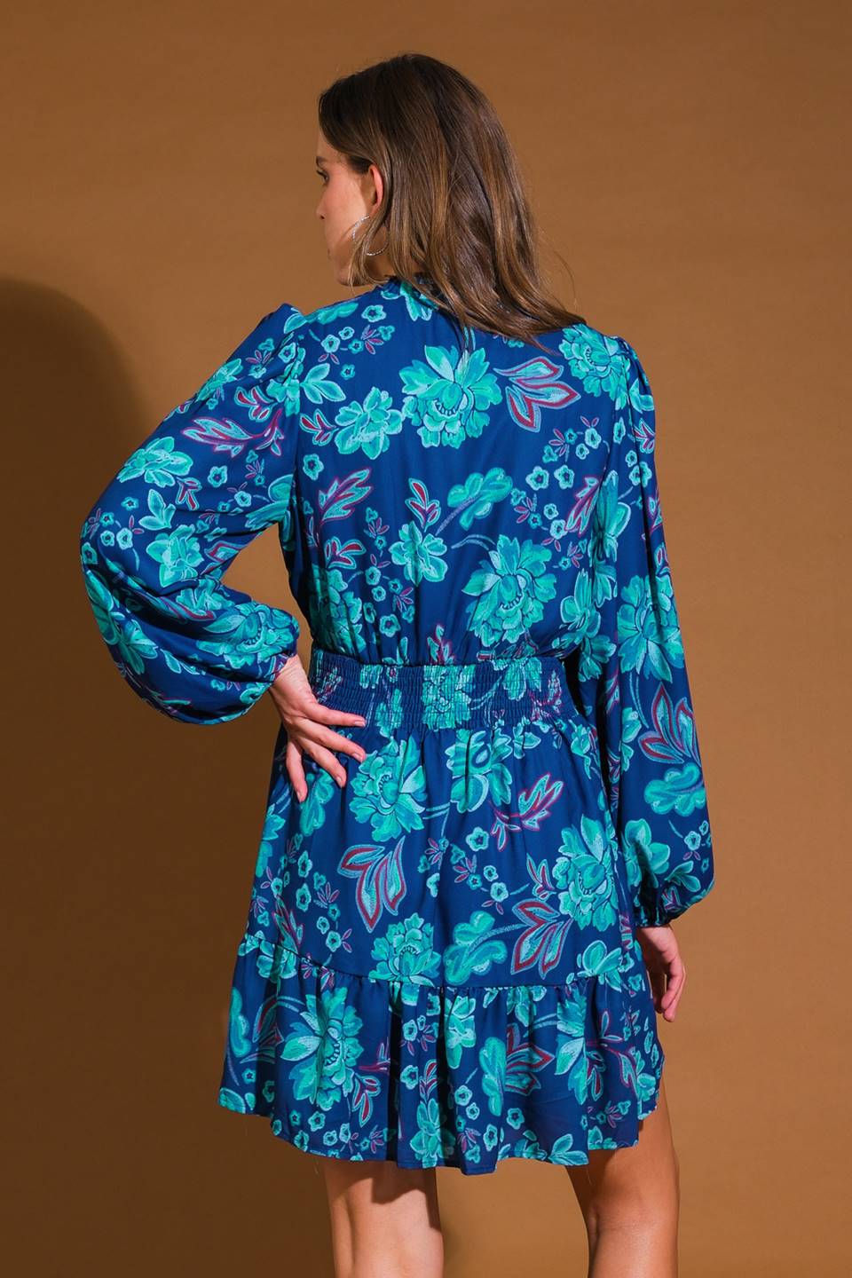 EMPHATICALLY ADORABLE WOVEN MINI DRESS Flying Tomato