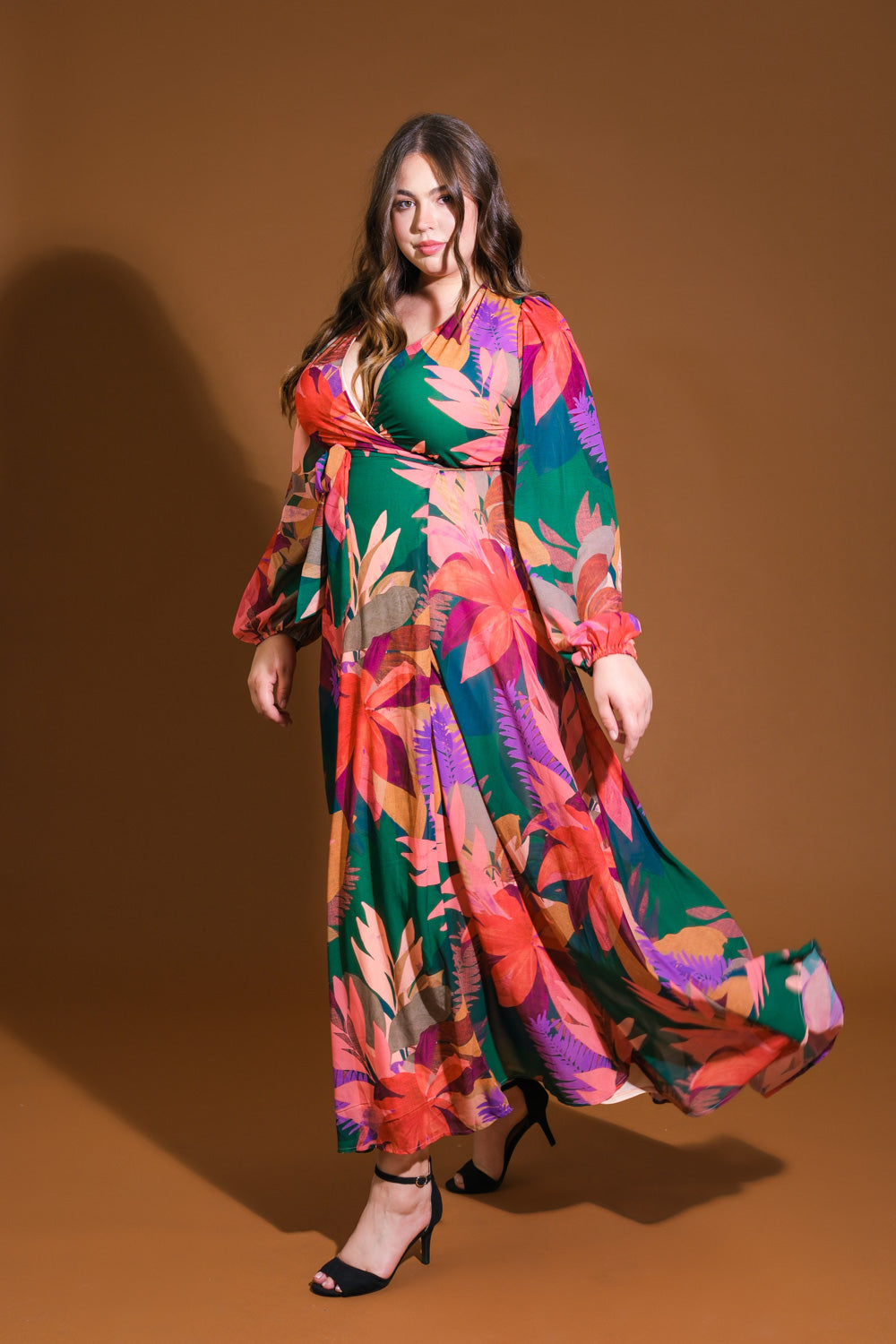 HONEY HUG WOVEN MAXI DRESS Flying Tomato