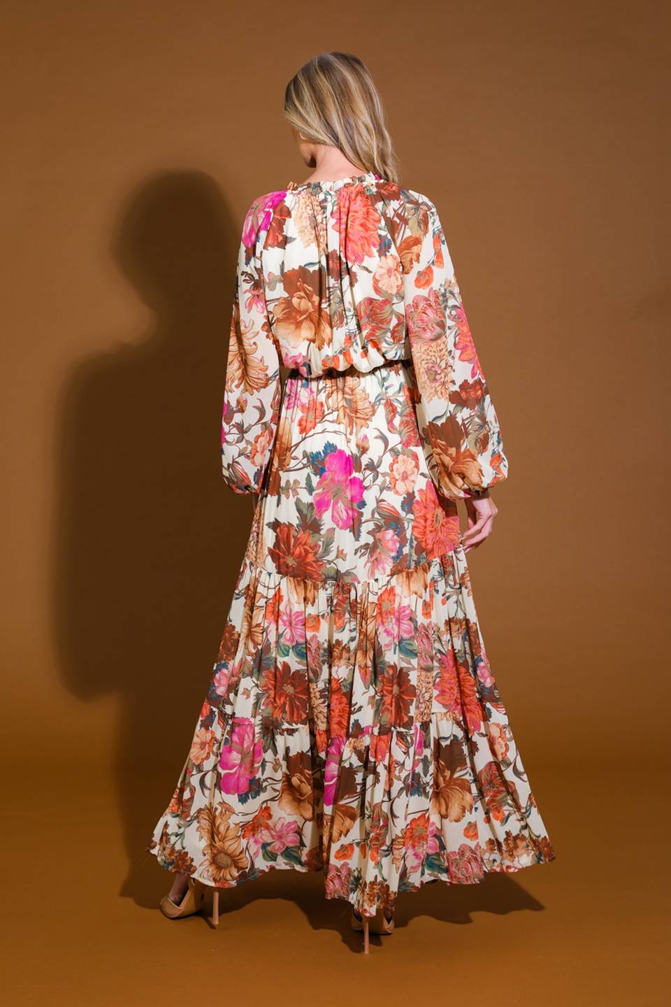 LIVIN' MY BEST LIFE WOVEN MAXI DRESS Flying Tomato