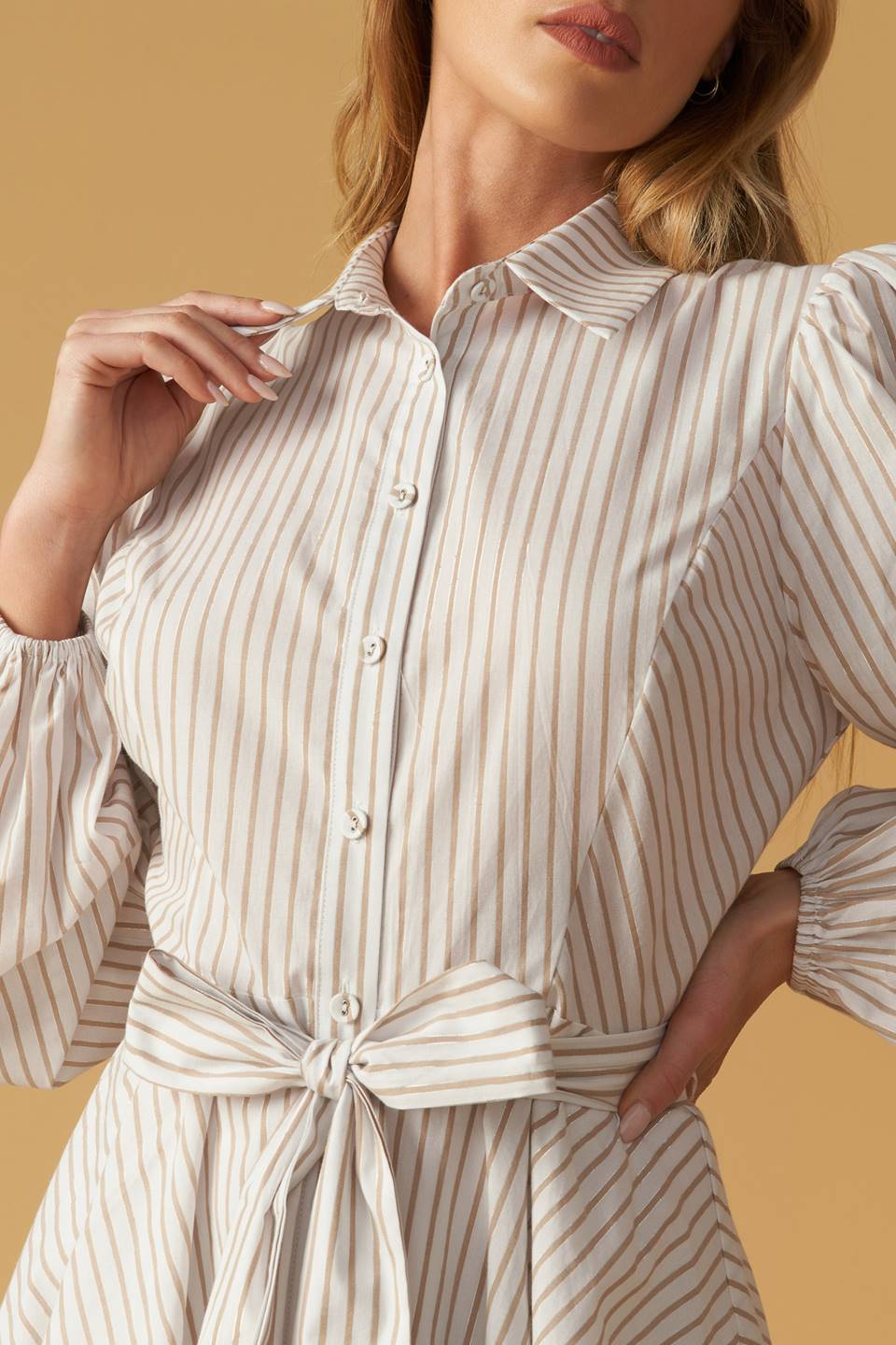 BEAUTY & STYLE WOVEN MINI DRESS Flying Tomato