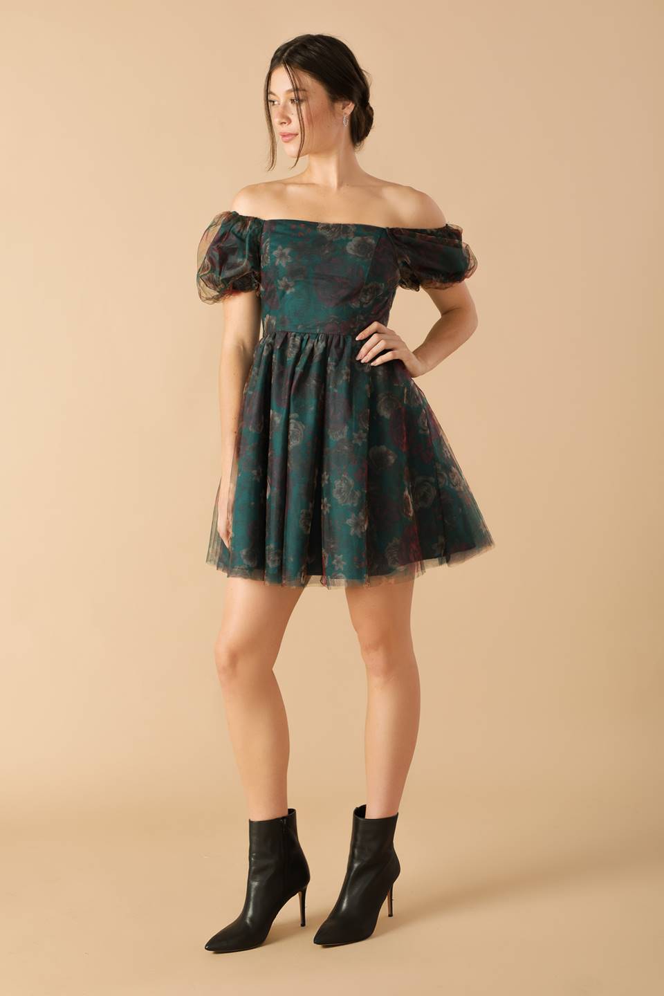 BE GOOD TO ME WOVEN ORGANZA DRESS Flying Tomato
