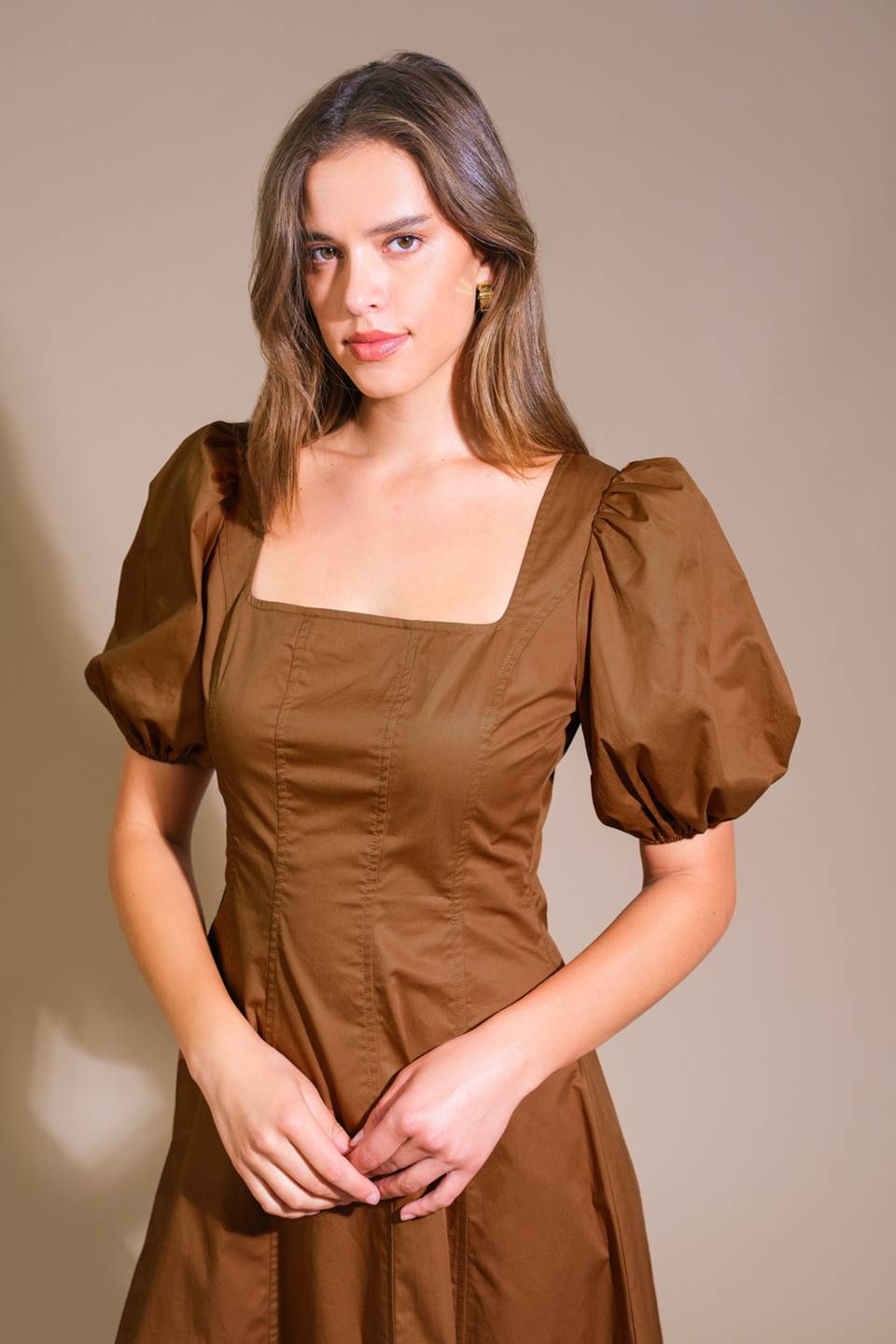 COLORS OF MY HEART WOVEN MIDI DRESS Flying Tomato