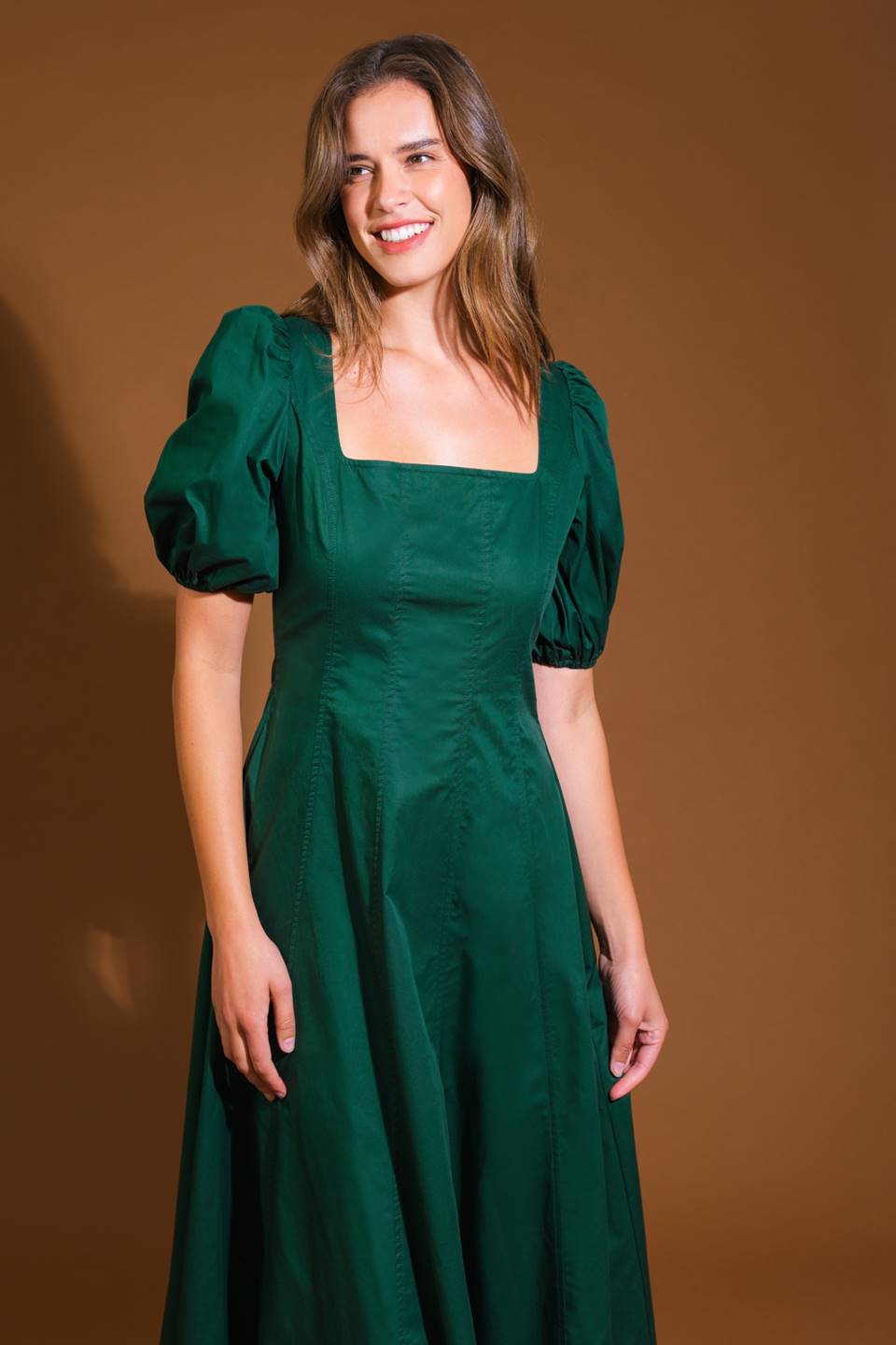 COLORS OF MY HEART WOVEN MIDI DRESS Flying Tomato