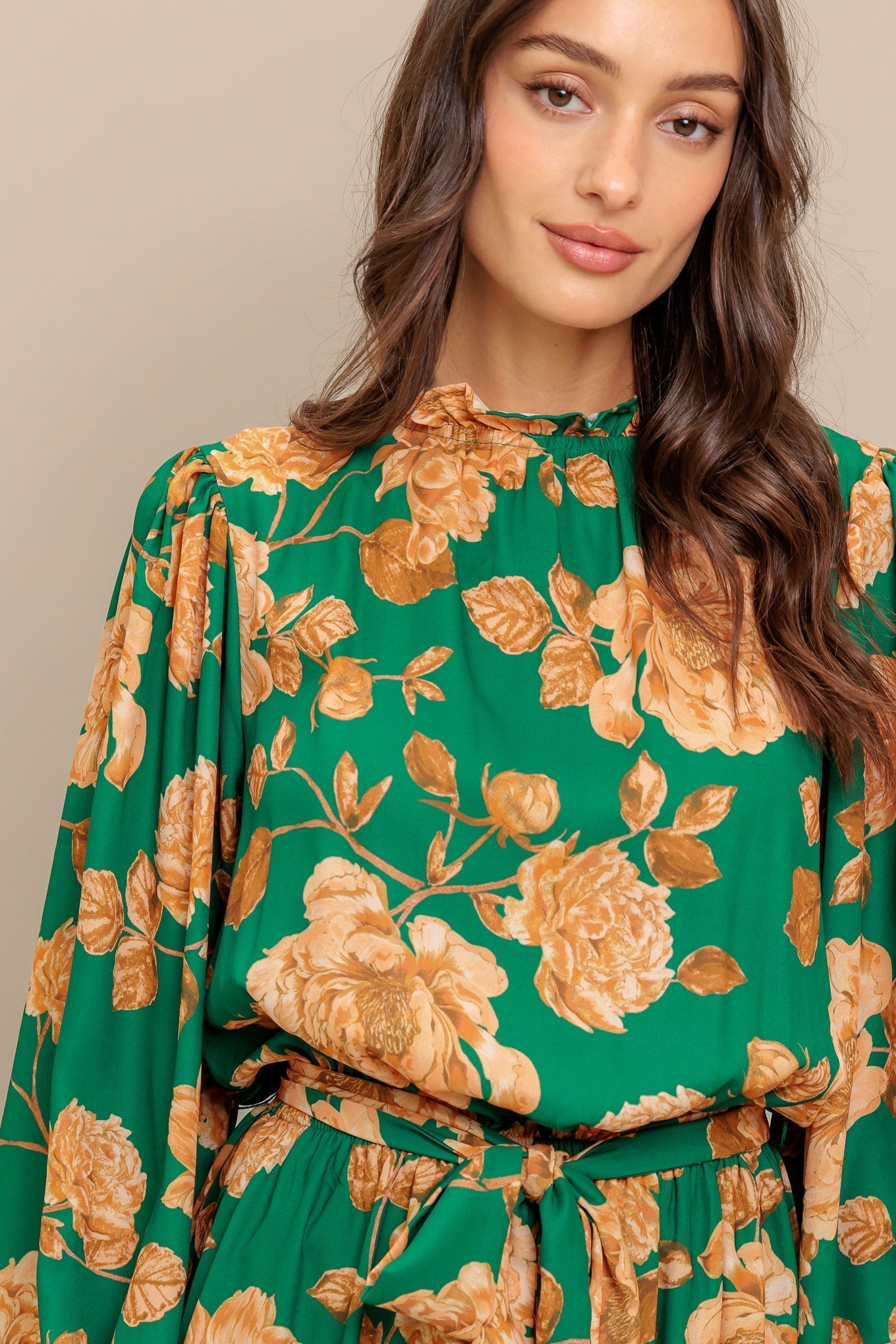 SONGS ABOUT YOU WOVEN MIDI DRESS Flying Tomato