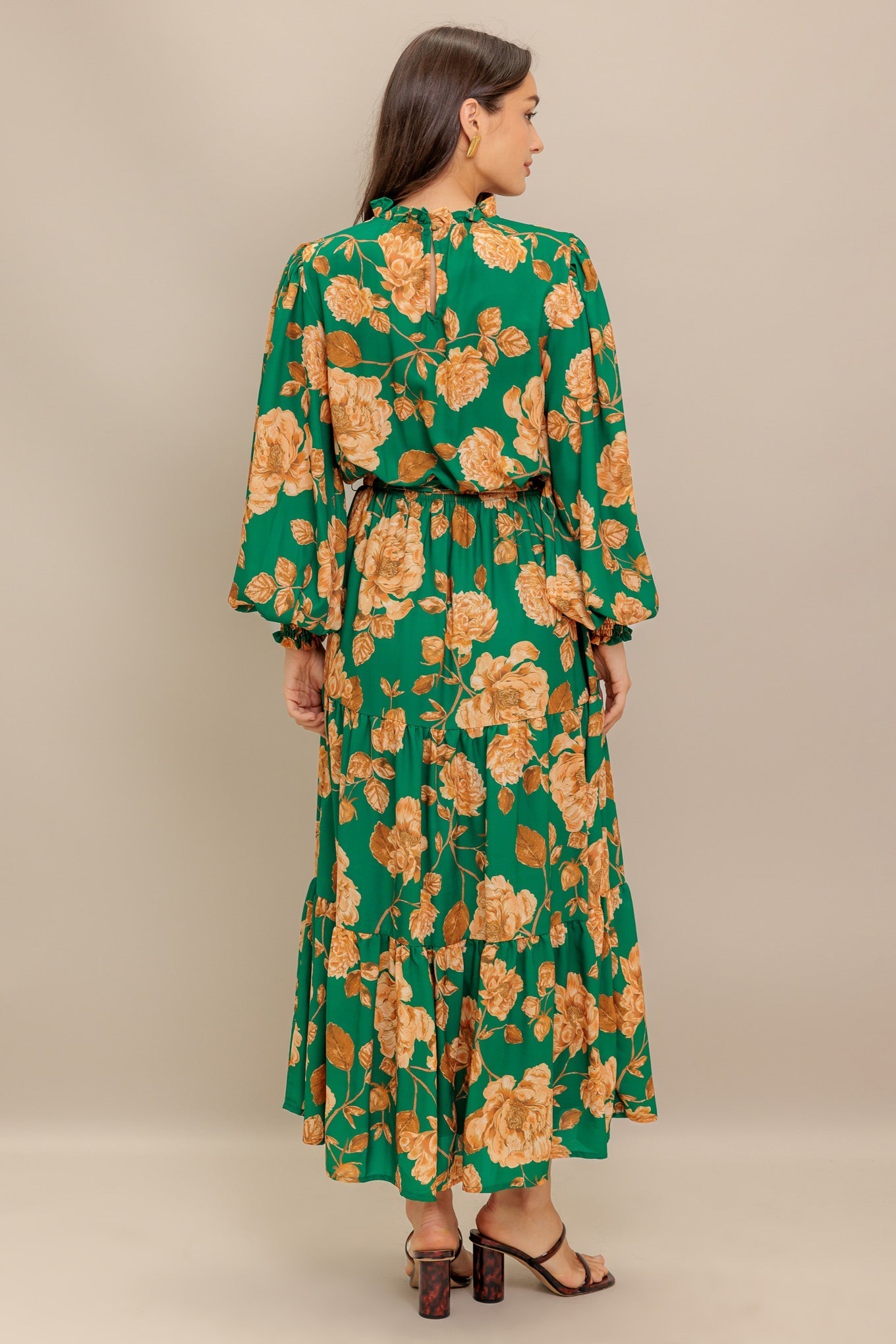 SONGS ABOUT YOU WOVEN MIDI DRESS Flying Tomato