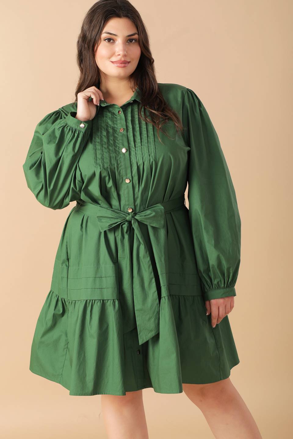 AESTHETIC POSE WOVEN MINI DRESS Flying Tomato