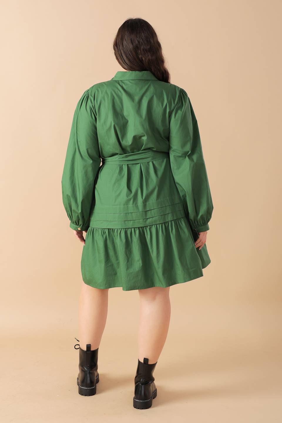 AESTHETIC POSE WOVEN MINI DRESS Flying Tomato