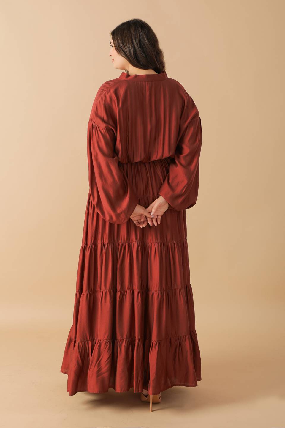 PERFECT POTENTIAL WOVEN MAXI DRESS Flying Tomato