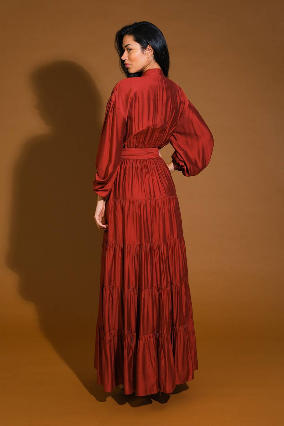 PERFECT POTENTIAL WOVEN MAXI DRESS Flying Tomato