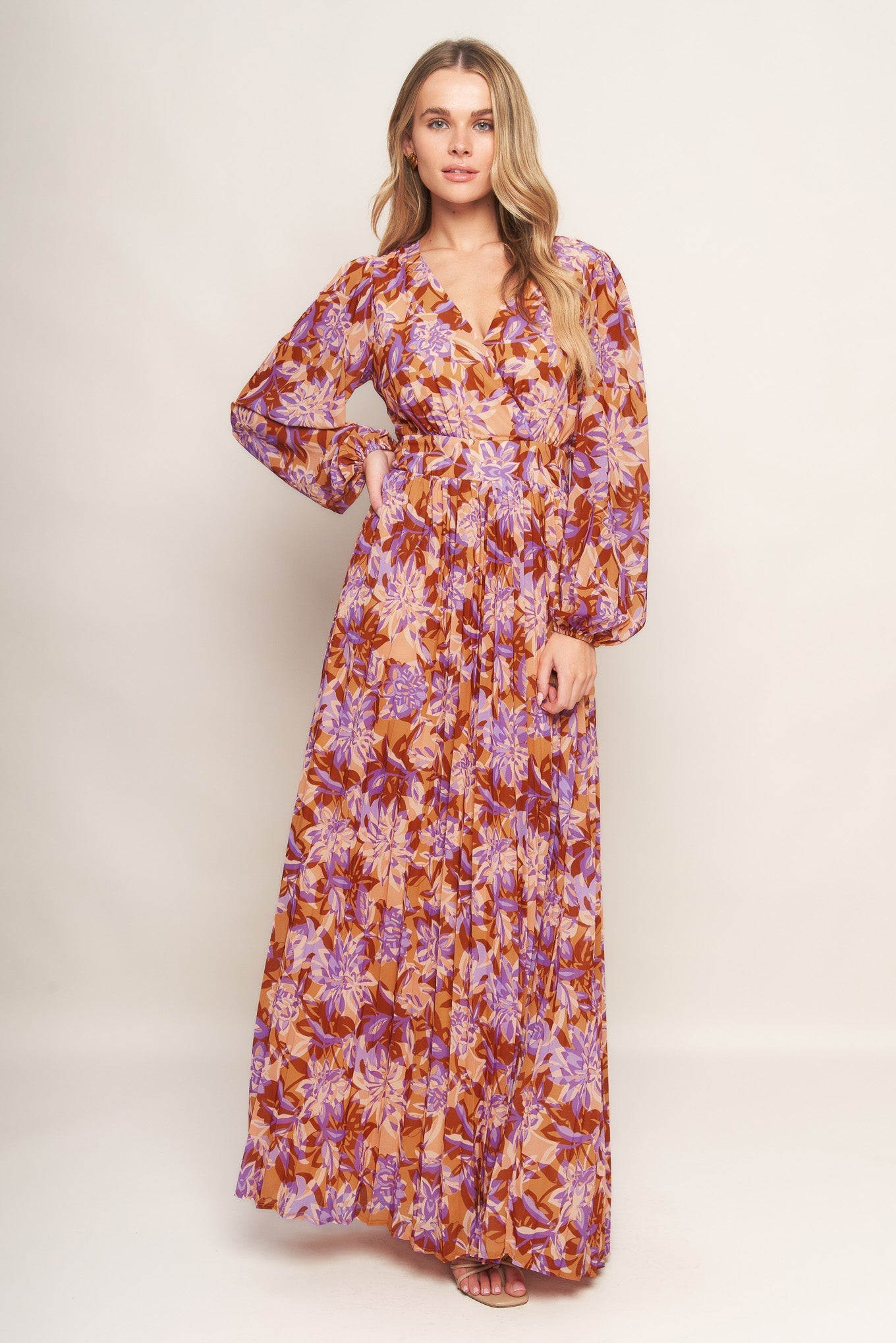 HEIGHT OF LOVE WOVEN MAXI DRESS Flying Tomato