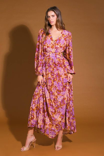 HEIGHT OF LOVE WOVEN MAXI DRESS