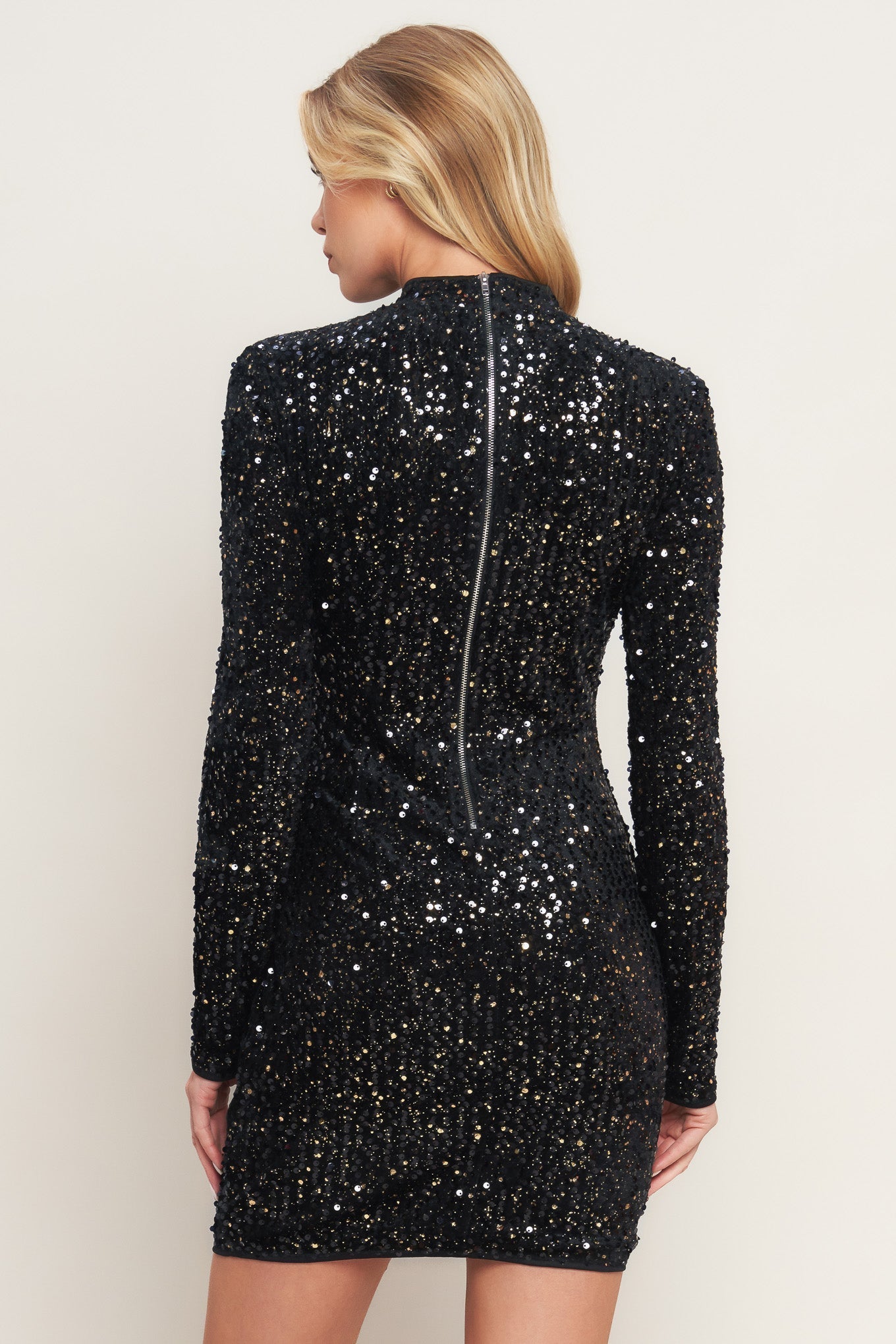 WHIMS OF FATE SEQUIN MINI DRESS Flying Tomato
